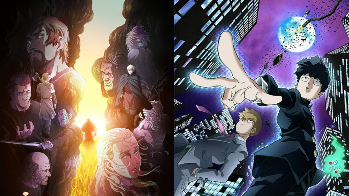 Vinland Saga S2 e Mob Psycho 100, disponibili i doppiaggi su Crunchyroll