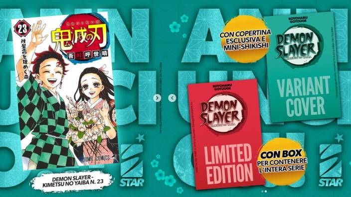 Demon Slayer: l’ultimo volume uscirà in Italia il 12 aprile con alcune sorprese