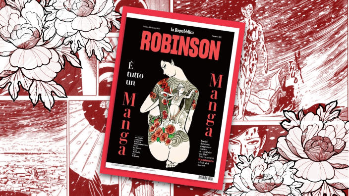 L'inserto Robinson de La Repubblica in edicola con un approfondimento sui manga