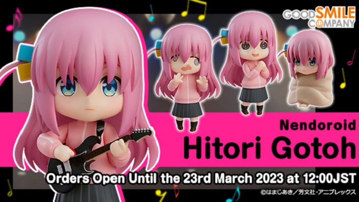 Bocchi the Rock!: Good Smile presenta il nendoroid di Hitori Gotoh