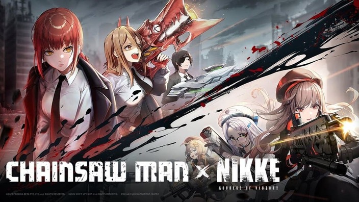 Il gacha tps Nikke da il via alla collab con Chainsaw Man