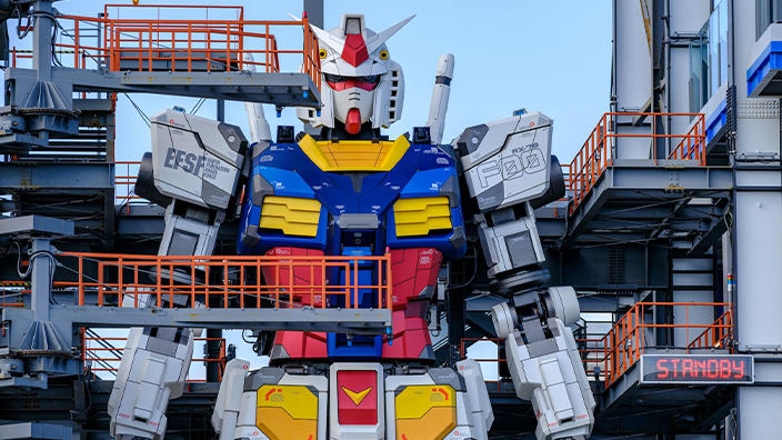 Gundam: la statua a grandezza naturale di Yokohama rimarrà per un altro anno