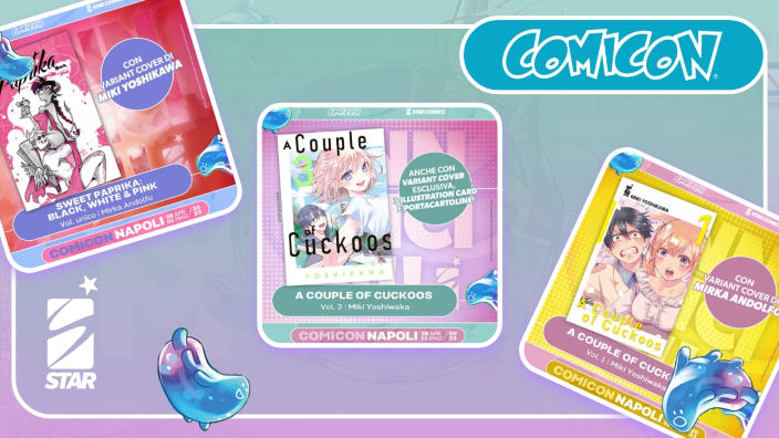 Star Comics: novità per A Couple of Cuckoos e Sweet Paprika