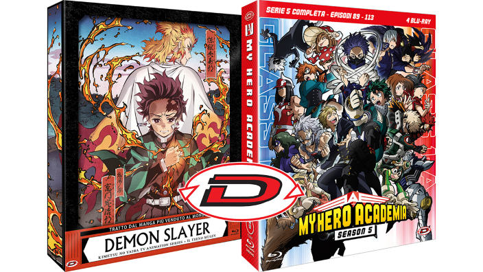 Dynit: Demon Slayer 2 e My Hero Academia 5 arrivano in Home Video