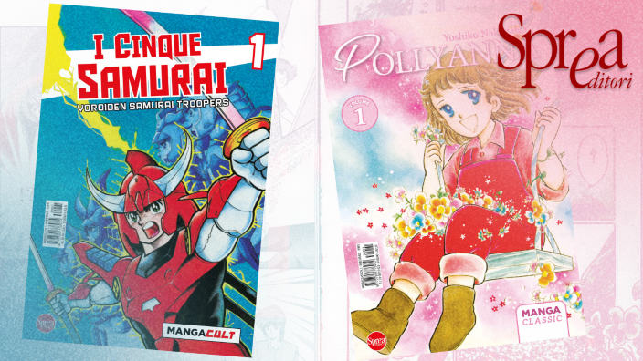 Sprea Editori porterà in Italia i manga de I 5 samurai, Pollyanna, e altro ancora