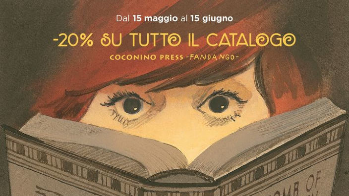 Coconino Press: sconto del 20% dal 15 maggio per un mese