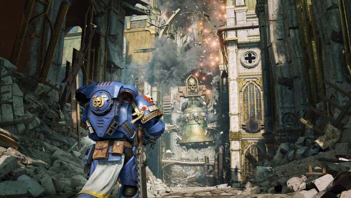 Warhammer 40K Space Marine II si mostra in un gamepaly trailer
