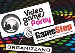 Logo Videogames Party & Gamestop