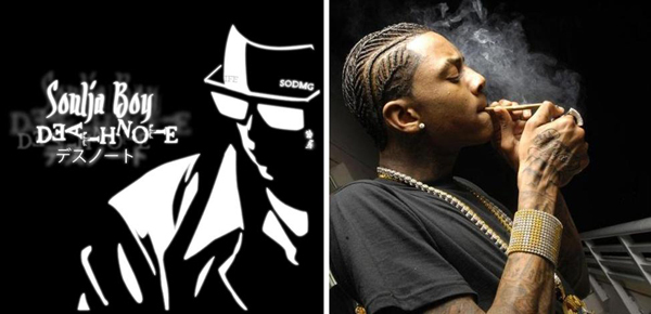 Il rapper Soulja-Boy plagia Death Note Il rapper Soulja-Boy plagia Death Note