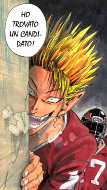 Eyeshield 21 - Hiruma adocchia la sua preda