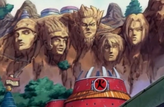 Naruto hokage rock (anime) Naruto hokage rock (anime)