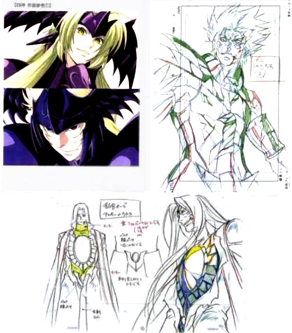 Studi personaggi lost canvas 2 Studi personaggi lost canvas 2