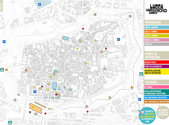 Mappa Lucca