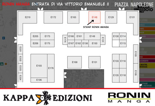 Lucca 2010 - Stand Kappa Lucca 2010 - Stand Kappa