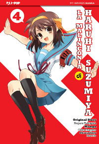 La Malinconia di Haruhi Suzumiya 4 cover