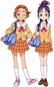 Pretty Cure Splash Star - Saki & Mai