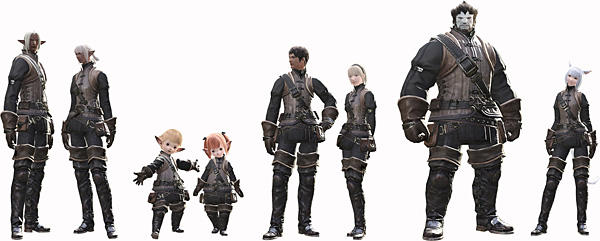 Final Fantasy XIV Online Review - Recensione - 03 - The Five Races Final Fantasy XIV Online Review - Recensione - 03 - The Five Races