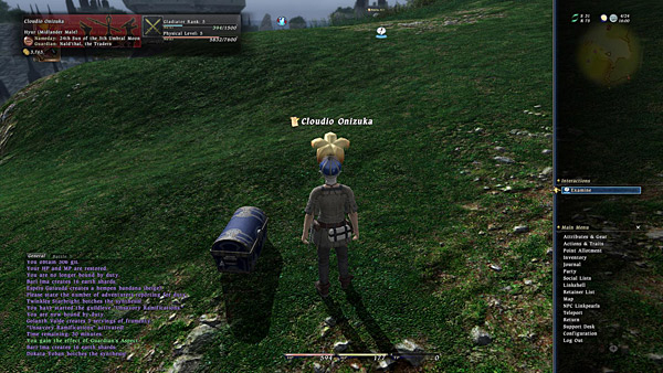 Final Fantasy XIV Online Review - Recensione - 12 - Old User Interface 01 Final Fantasy XIV Online Review - Recensione - 12 - Old User Interface 01