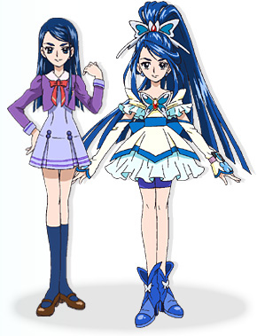 Yes Pretty Cure - Karen Minazuki / Cure Aqua