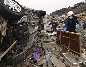 Terremoto Giappone - I danni causati dalla nuova scossa a Miyagi