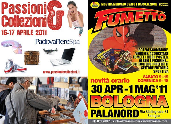 Passioni & collezioni Padova - Mostra mercato del fumetto Bologna Passioni & collezioni Padova - Mostra mercato del fumetto Bologna