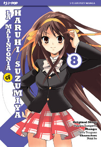 La Malinconia di Haruhi Suzumiya 8 cover