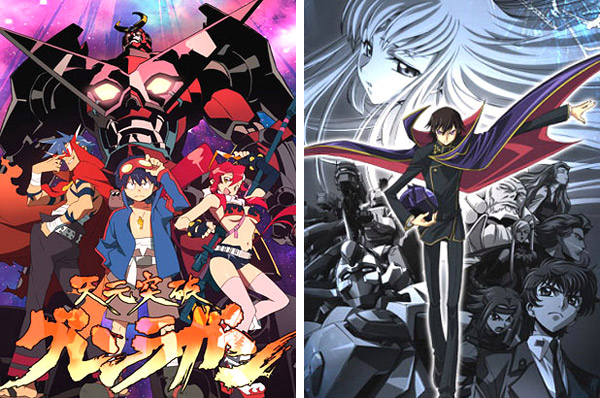 Rai 4 - Gurren Lagann & Code Geass Collage Rai 4 - Gurren Lagann & Code Geass Collage