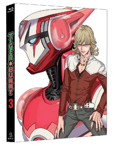 Tiger and Bunny japanese BD cover (vol.3)