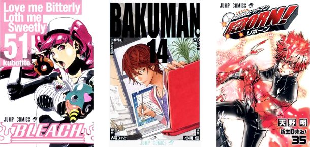 Cover Top 20 7/8/2011 - [Bleach] [Bakuman] [Reborn!]