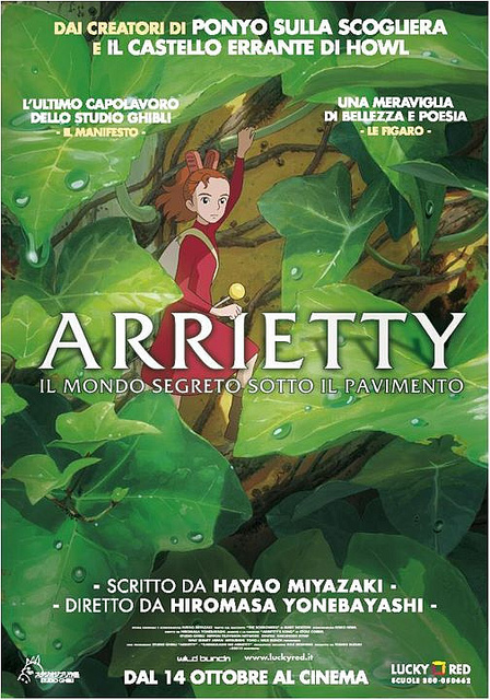 ARRIETTY Locandina Italiana ARRIETTY Locandina Italiana