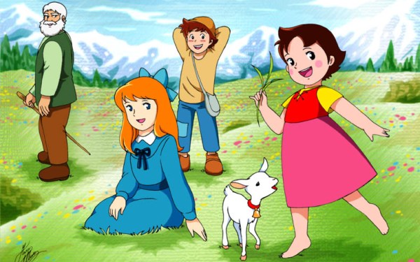 Heidi sfondo completo Heidi sfondo completo