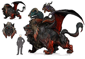 Final Fantasy XIV News 2.0 - 13 - New Monster 02 - Chimera