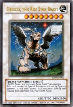 Grizzly the Red Star Beast Grizzly the Red Star Beast
