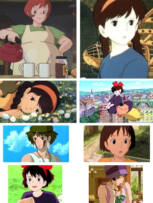 Studio Ghibli - figure femminili Studio Ghibli - figure femminili