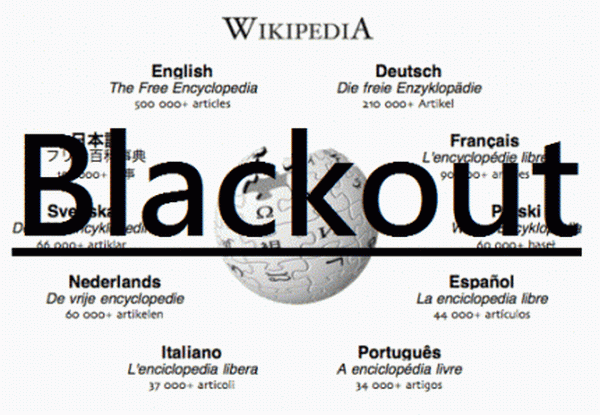 Wikipedia Sciopero 2012