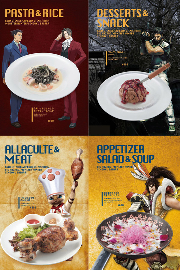 Capcom bar menù Capcom bar menù