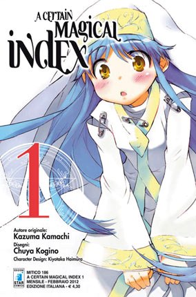 A Certain Magical Index cover 1 Star Comics A Certain Magical Index cover 1 Star Comics