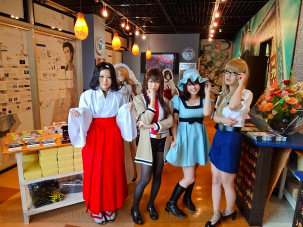 steins gate cafe collabo
