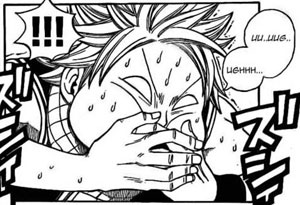 Natsu vomita Natsu vomita