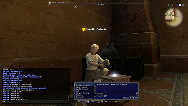 Final Fantasy XIV - New Crafting Interface