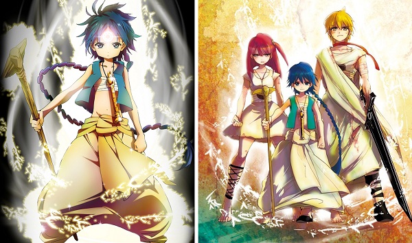 Magi - anime visual key