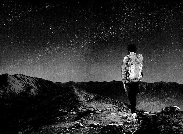 The Climber - Buntaro in contemplazione di notte The Climber - Buntaro in contemplazione di notte
