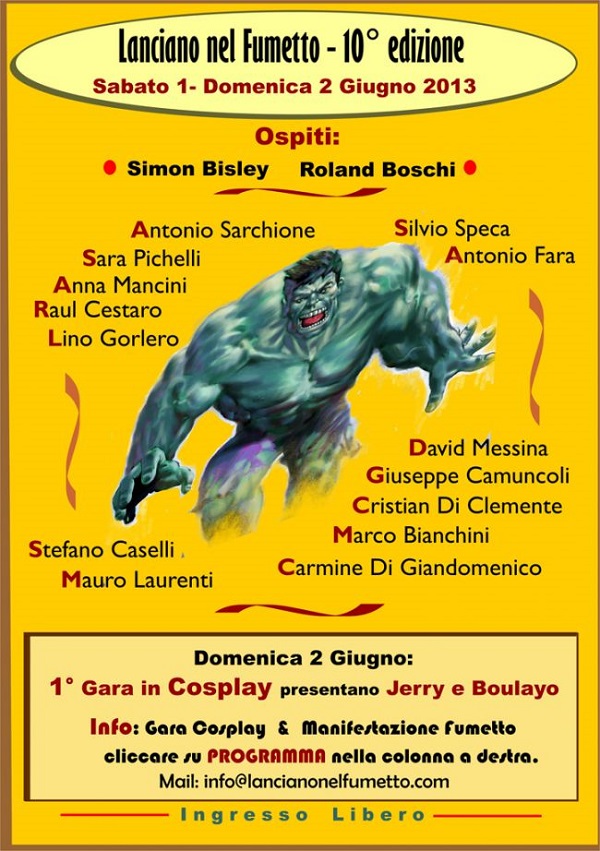 Lanciano nel Fumetto 2013