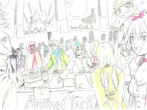 Disegna lo stand di AnimeClick.it Lucca 2012 - Elaborato 4