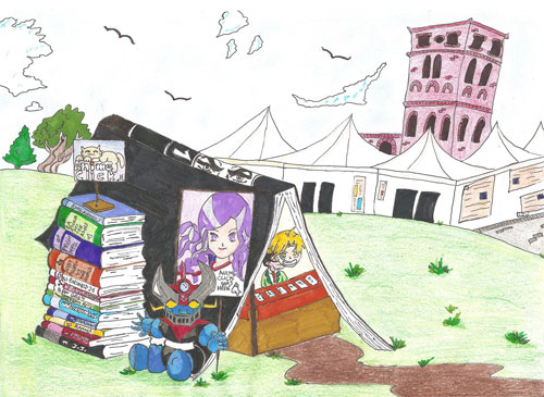 Disegna lo stand di AnimeClick.it Lucca 2012 - Elaborato 7