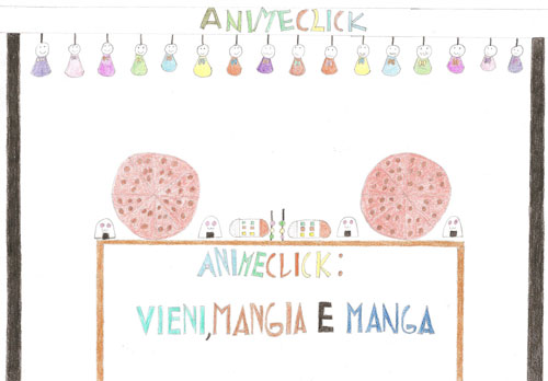 Disegna lo stand di AnimeClick.it Lucca 2012 - Elaborato 8