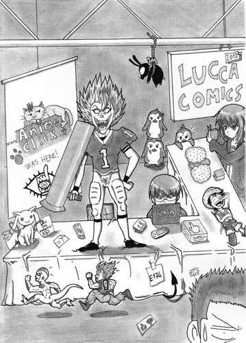 Disegna lo stand di AnimeClick.it Lucca 2012 - Elaborato 15