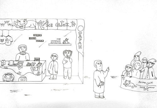 Disegna lo stand di AnimeClick.it Lucca 2012 - Elaborato 17