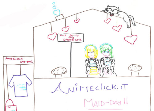 Disegna lo stand di AnimeClick.it Lucca 2012 - Elaborato 20