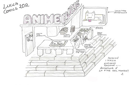 Disegna lo stand di AnimeClick.it Lucca 2012 - Elaborato 23